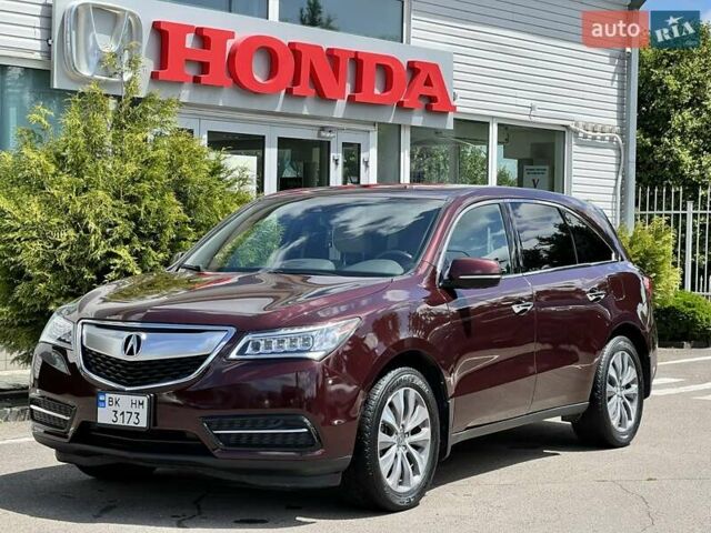 Червоний Акура МДХ, об'ємом двигуна 3.47 л та пробігом 136 тис. км за 19500 $, фото 1 на Automoto.ua