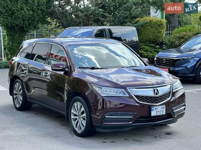Червоний Акура МДХ, об'ємом двигуна 3.47 л та пробігом 136 тис. км за 19500 $, фото 5 на Automoto.ua