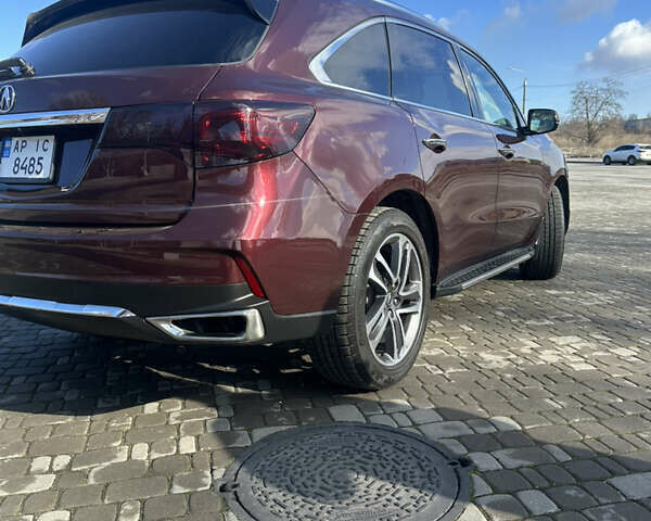 Красный Акура МДХ, объемом двигателя 3.47 л и пробегом 107 тыс. км за 20500 $, фото 3 на Automoto.ua