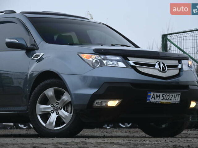 Синий Акура МДХ, объемом двигателя 3.66 л и пробегом 150 тыс. км за 9499 $, фото 2 на Automoto.ua