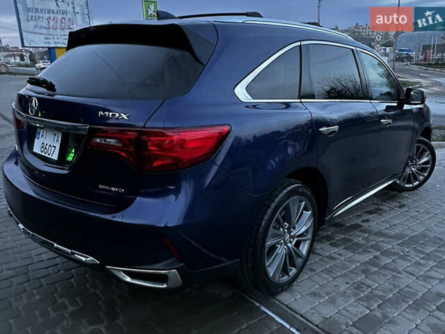 Синий Акура МДХ, объемом двигателя 3.47 л и пробегом 51 тыс. км за 29950 $, фото 4 на Automoto.ua
