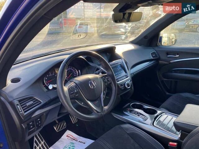 Синий Акура МДХ, объемом двигателя 3.5 л и пробегом 185 тыс. км за 23999 $, фото 9 на Automoto.ua