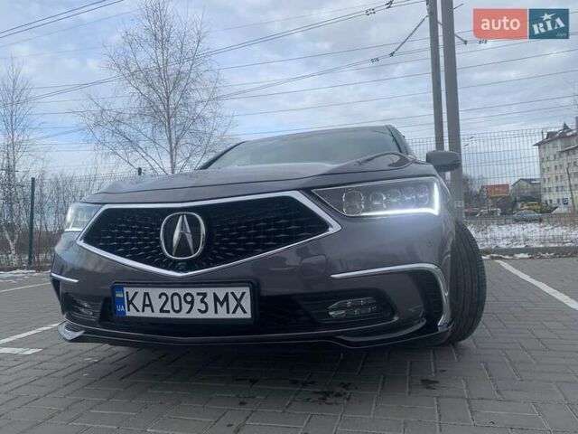 Серый Акура РЛХ, объемом двигателя 3.5 л и пробегом 46 тыс. км за 33500 $, фото 1 на Automoto.ua