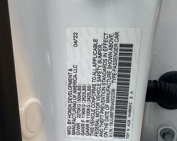 Білий Акура ТЛХ, об'ємом двигуна 2 л та пробігом 78 тис. км за 31000 $, фото 29 на Automoto.ua