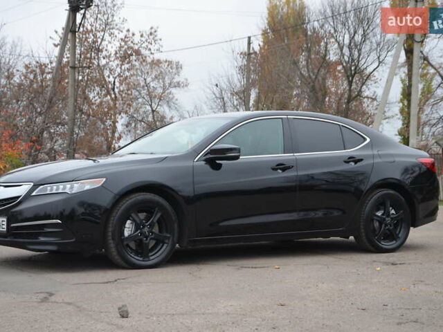 Черный Акура ТЛХ, объемом двигателя 3.5 л и пробегом 140 тыс. км за 13200 $, фото 3 на Automoto.ua