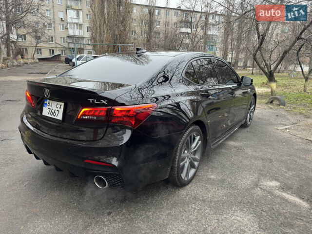 Черный Акура ТЛХ, объемом двигателя 3.47 л и пробегом 141 тыс. км за 22999 $, фото 3 на Automoto.ua