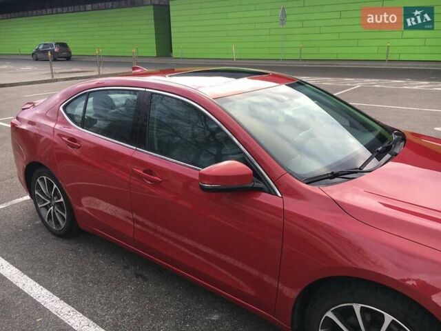 Красный Акура ТЛХ, объемом двигателя 3.5 л и пробегом 77 тыс. км за 20000 $, фото 1 на Automoto.ua