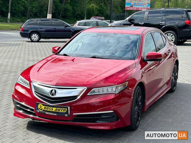 Красный Акура ТЛХ, объемом двигателя 3.5 л и пробегом 90 тыс. км за 18000 $, фото 2 на Automoto.ua