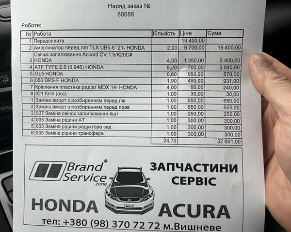 Серый Акура ТЛХ, объемом двигателя 2 л и пробегом 72 тыс. км за 28700 $, фото 27 на Automoto.ua