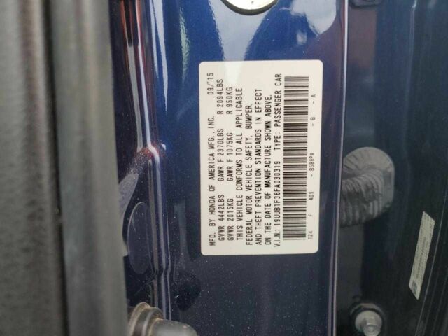 Синий Акура ТЛХ, объемом двигателя 0 л и пробегом 139 тыс. км за 8893 $, фото 11 на Automoto.ua