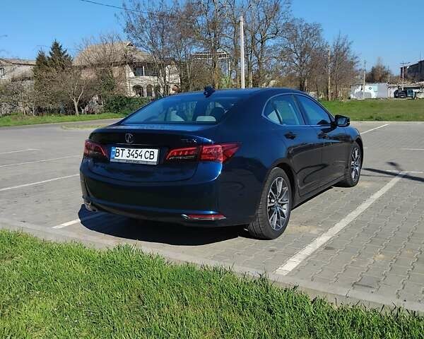 Синий Акура ТЛХ, объемом двигателя 3.47 л и пробегом 58 тыс. км за 16500 $, фото 2 на Automoto.ua