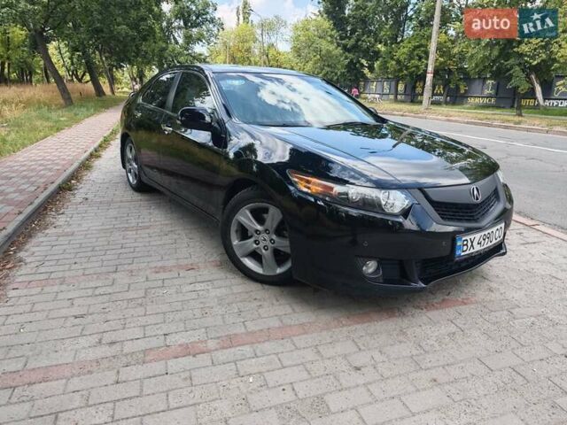 Черный Акура ТСХ, объемом двигателя 2.4 л и пробегом 231 тыс. км за 9500 $, фото 6 на Automoto.ua