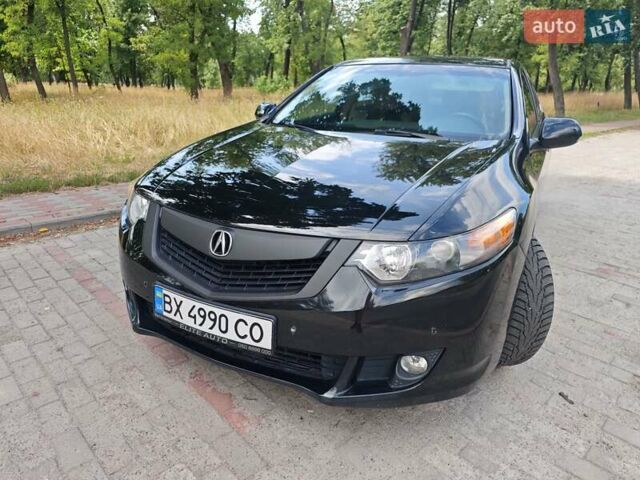 Черный Акура ТСХ, объемом двигателя 2.4 л и пробегом 231 тыс. км за 9500 $, фото 1 на Automoto.ua