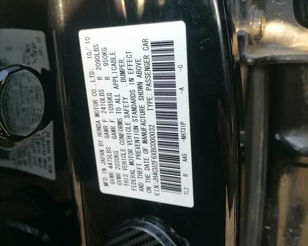 Черный Акура ТСХ, объемом двигателя 2.4 л и пробегом 210 тыс. км за 10000 $, фото 25 на Automoto.ua