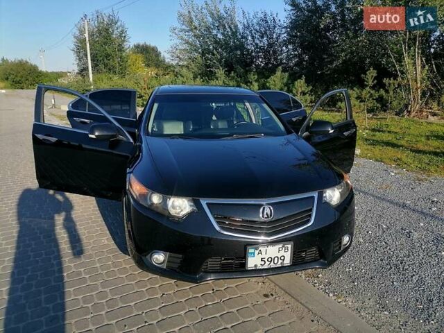Черный Акура ТСХ, объемом двигателя 2.4 л и пробегом 210 тыс. км за 10000 $, фото 12 на Automoto.ua