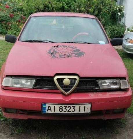 Красный Альфа 155, объемом двигателя 1.7 л и пробегом 408 тыс. км за 700 $, фото 2 на Automoto.ua