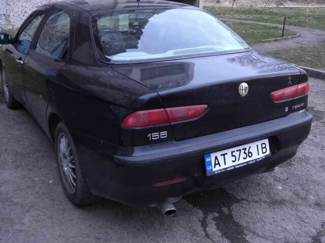 Черный Альфа 156, объемом двигателя 1.7 л и пробегом 331 тыс. км за 3000 $, фото 1 на Automoto.ua