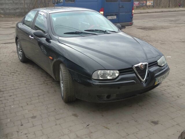 Черный Альфа 156, объемом двигателя 1.7 л и пробегом 331 тыс. км за 3000 $, фото 5 на Automoto.ua