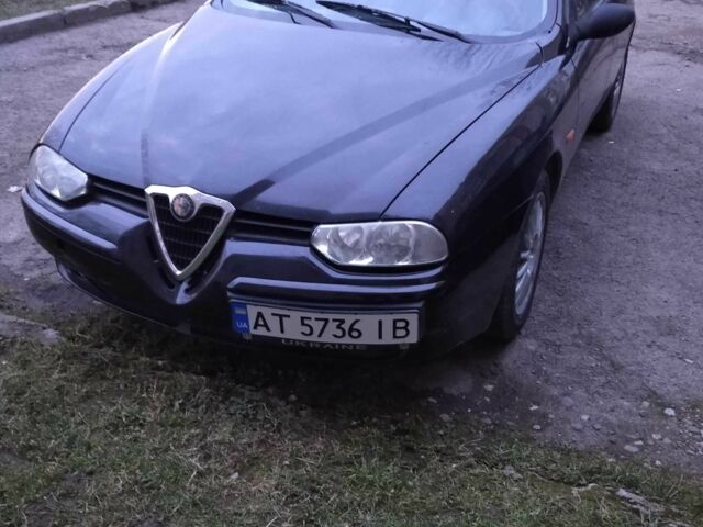 Черный Альфа 156, объемом двигателя 1.7 л и пробегом 331 тыс. км за 3000 $, фото 2 на Automoto.ua