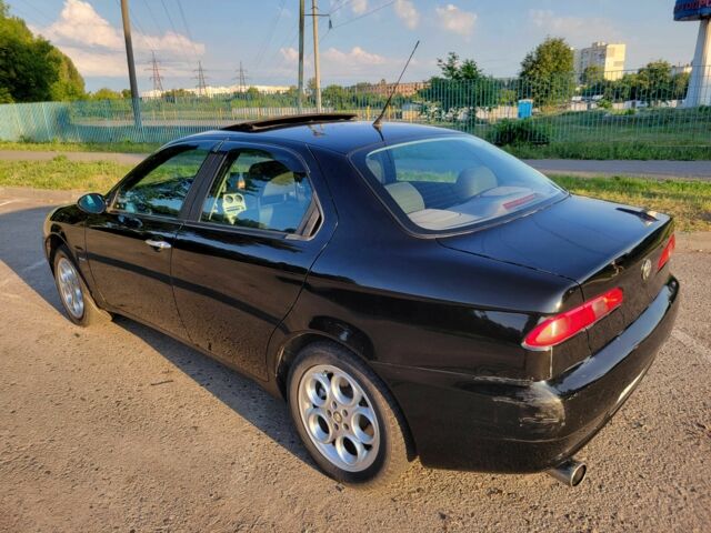 Черный Альфа 156, объемом двигателя 1.9 л и пробегом 240 тыс. км за 4100 $, фото 9 на Automoto.ua