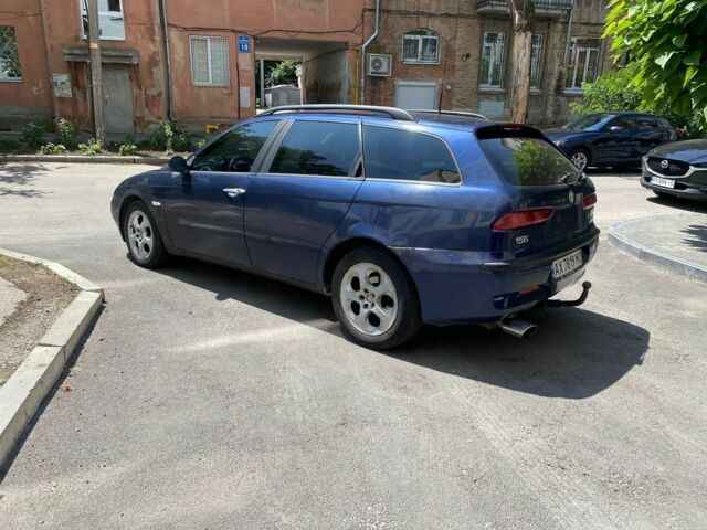 Синий Альфа 156, объемом двигателя 1.7 л и пробегом 275 тыс. км за 1200 $, фото 3 на Automoto.ua