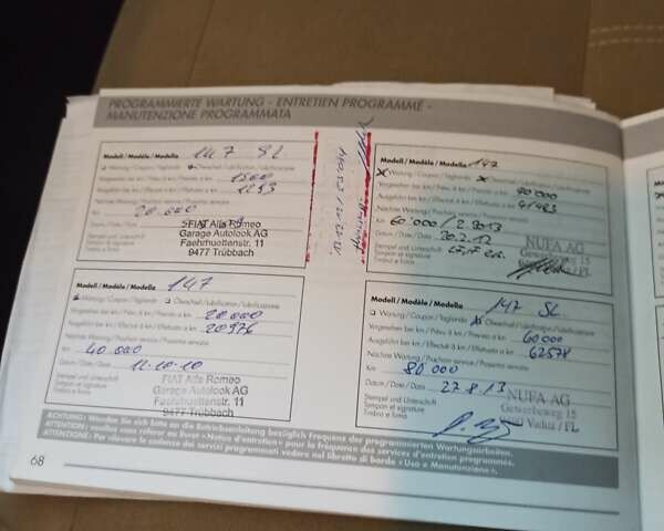 Черный Альфа Ромео 147, объемом двигателя 2 л и пробегом 170 тыс. км за 5500 $, фото 11 на Automoto.ua