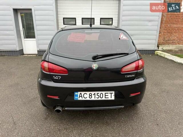 Чорний Альфа Ромео 147, об'ємом двигуна 1.6 л та пробігом 138 тис. км за 4300 $, фото 6 на Automoto.ua