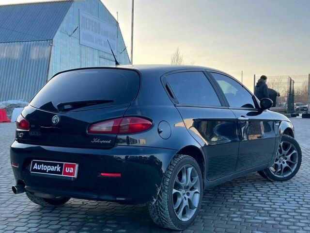 Чорний Альфа Ромео 147, об'ємом двигуна 2 л та пробігом 180 тис. км за 4690 $, фото 4 на Automoto.ua