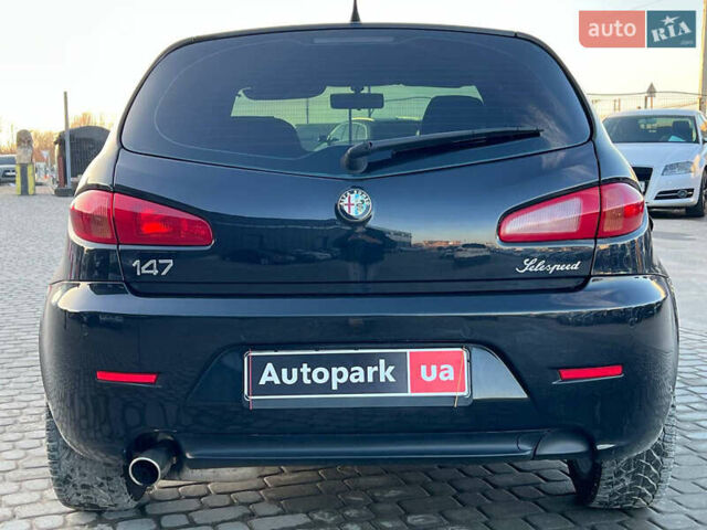 Чорний Альфа Ромео 147, об'ємом двигуна 2 л та пробігом 180 тис. км за 4690 $, фото 5 на Automoto.ua