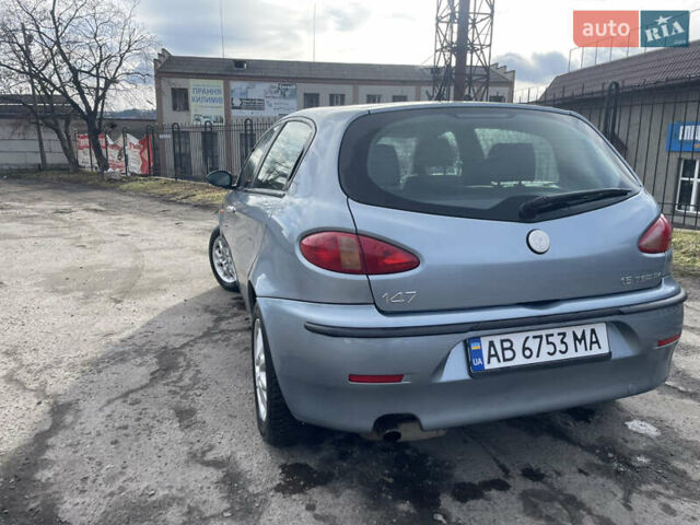 Синий Альфа Ромео 147, объемом двигателя 1.6 л и пробегом 274 тыс. км за 3150 $, фото 4 на Automoto.ua