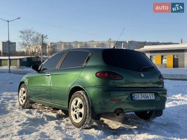 Зеленый Альфа Ромео 147, объемом двигателя 1.6 л и пробегом 232 тыс. км за 4200 $, фото 3 на Automoto.ua