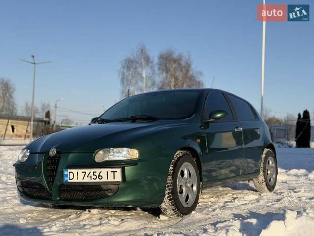 Зеленый Альфа Ромео 147, объемом двигателя 1.6 л и пробегом 232 тыс. км за 4200 $, фото 1 на Automoto.ua