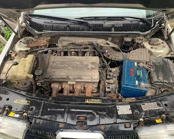 Серый Альфа Ромео 155, объемом двигателя 1.8 л и пробегом 220 тыс. км за 800 $, фото 9 на Automoto.ua