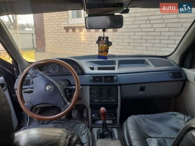 Синий Альфа Ромео 155, объемом двигателя 1.8 л и пробегом 221 тыс. км за 1500 $, фото 7 на Automoto.ua