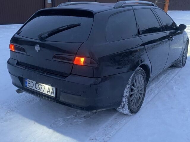 Чорний Альфа Ромео 156, об'ємом двигуна 1.9 л та пробігом 310 тис. км за 4200 $, фото 4 на Automoto.ua