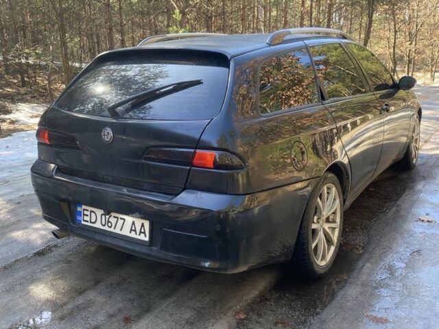Черный Альфа Ромео 156, объемом двигателя 1.9 л и пробегом 312 тыс. км за 3600 $, фото 4 на Automoto.ua
