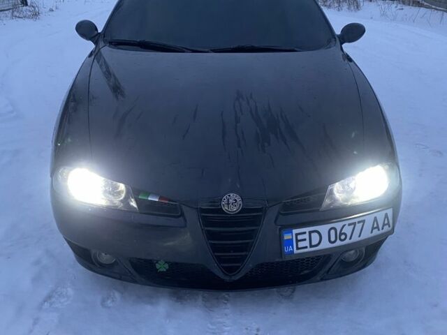 Чорний Альфа Ромео 156, об'ємом двигуна 1.9 л та пробігом 310 тис. км за 4200 $, фото 2 на Automoto.ua