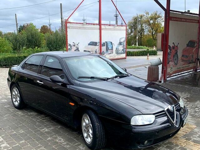 Чорний Альфа Ромео 156, об'ємом двигуна 2 л та пробігом 320 тис. км за 3200 $, фото 4 на Automoto.ua