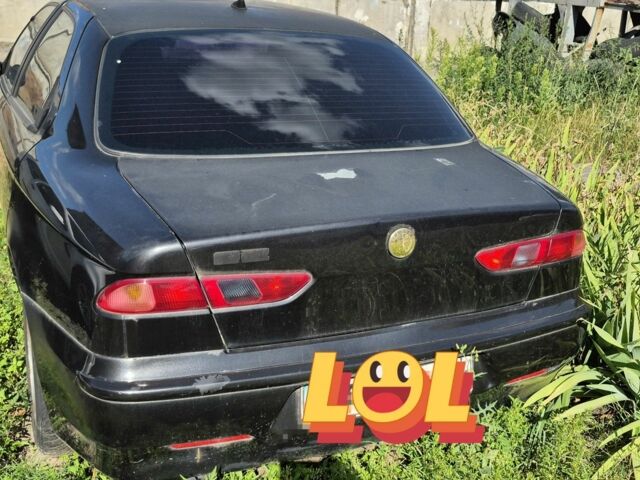 Черный Альфа Ромео 156, объемом двигателя 2 л и пробегом 140 тыс. км за 1350 $, фото 6 на Automoto.ua