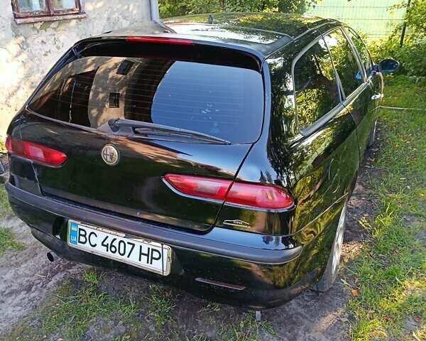 Черный Альфа Ромео 156, объемом двигателя 1.9 л и пробегом 331 тыс. км за 3000 $, фото 1 на Automoto.ua