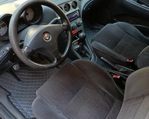 Черный Альфа Ромео 156, объемом двигателя 1.9 л и пробегом 331 тыс. км за 3000 $, фото 19 на Automoto.ua