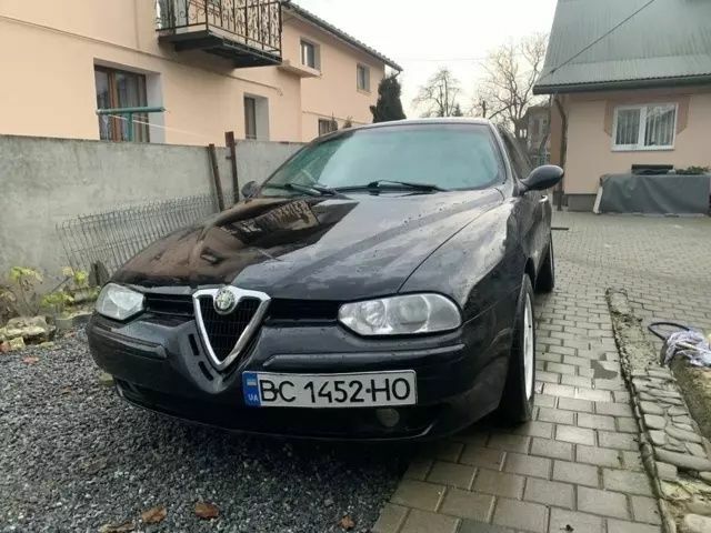 Черный Альфа Ромео 156, объемом двигателя 2 л и пробегом 287 тыс. км за 1496 $, фото 1 на Automoto.ua