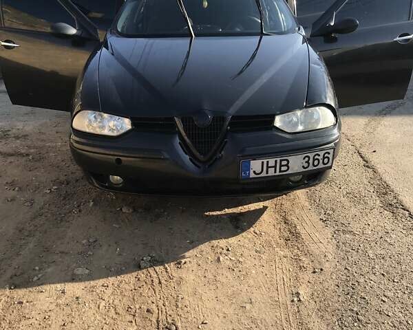 Чорний Альфа Ромео 156, об'ємом двигуна 1.9 л та пробігом 235 тис. км за 1950 $, фото 9 на Automoto.ua