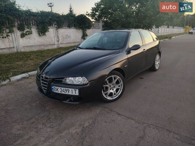 Чорний Альфа Ромео 156, об'ємом двигуна 1.9 л та пробігом 351 тис. км за 3650 $, фото 6 на Automoto.ua