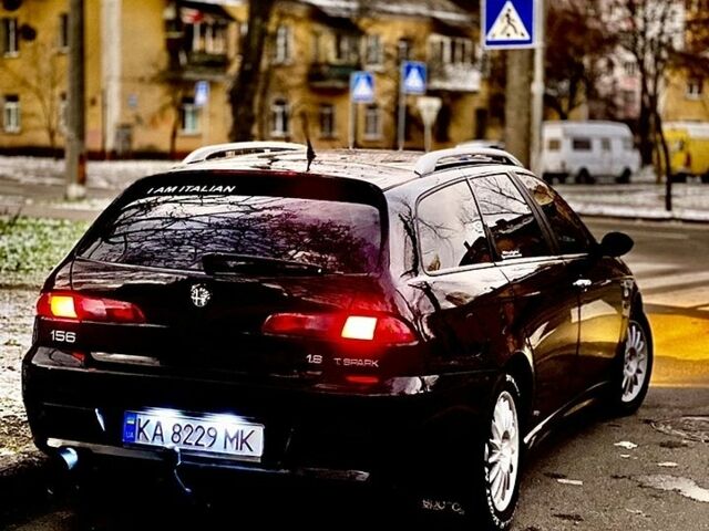 Черный Альфа Ромео 156, объемом двигателя 1.8 л и пробегом 233 тыс. км за 3500 $, фото 14 на Automoto.ua