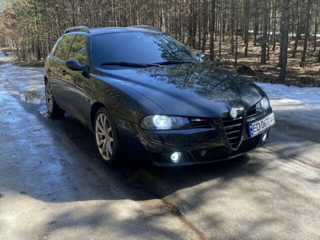 Чорний Альфа Ромео 156, об'ємом двигуна 1.9 л та пробігом 311 тис. км за 3700 $, фото 1 на Automoto.ua