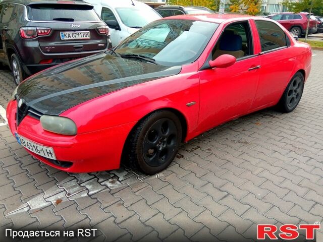 Красный Альфа Ромео 156, объемом двигателя 1.6 л и пробегом 222 тыс. км за 3450 $, фото 1 на Automoto.ua