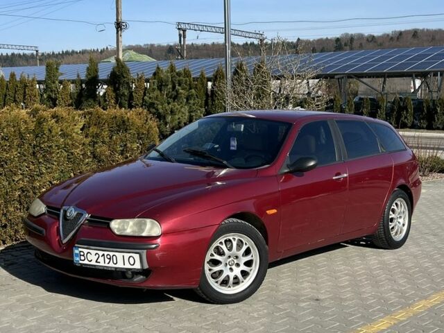 Красный Альфа Ромео 156, объемом двигателя 2 л и пробегом 288 тыс. км за 2150 $, фото 1 на Automoto.ua
