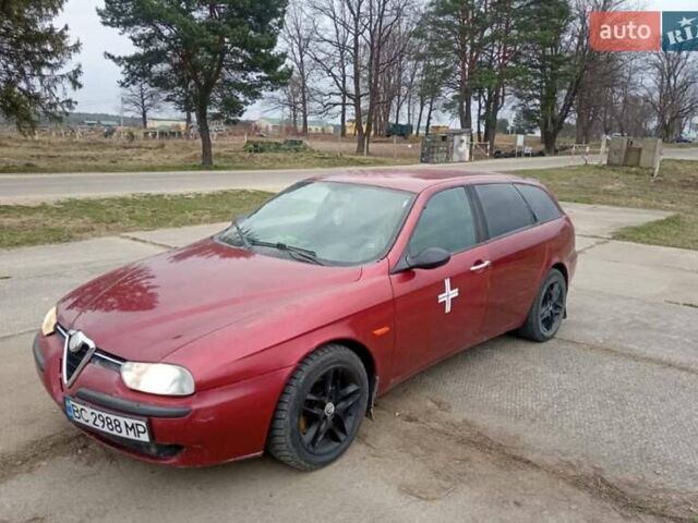 Красный Альфа Ромео 156, объемом двигателя 1.9 л и пробегом 340 тыс. км за 3500 $, фото 2 на Automoto.ua