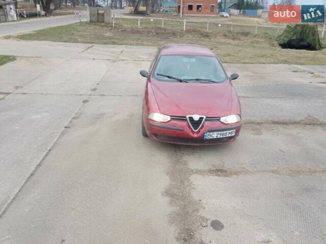 Красный Альфа Ромео 156, объемом двигателя 1.9 л и пробегом 340 тыс. км за 3500 $, фото 1 на Automoto.ua